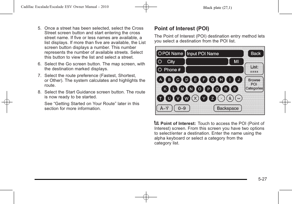 Cadillac 2010 Escalade User Manual | Page 329 / 620