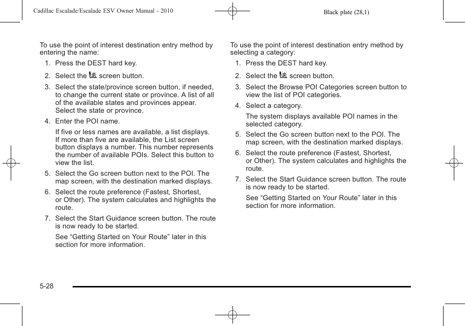 Cadillac 2010 Escalade User Manual | Page 330 / 620