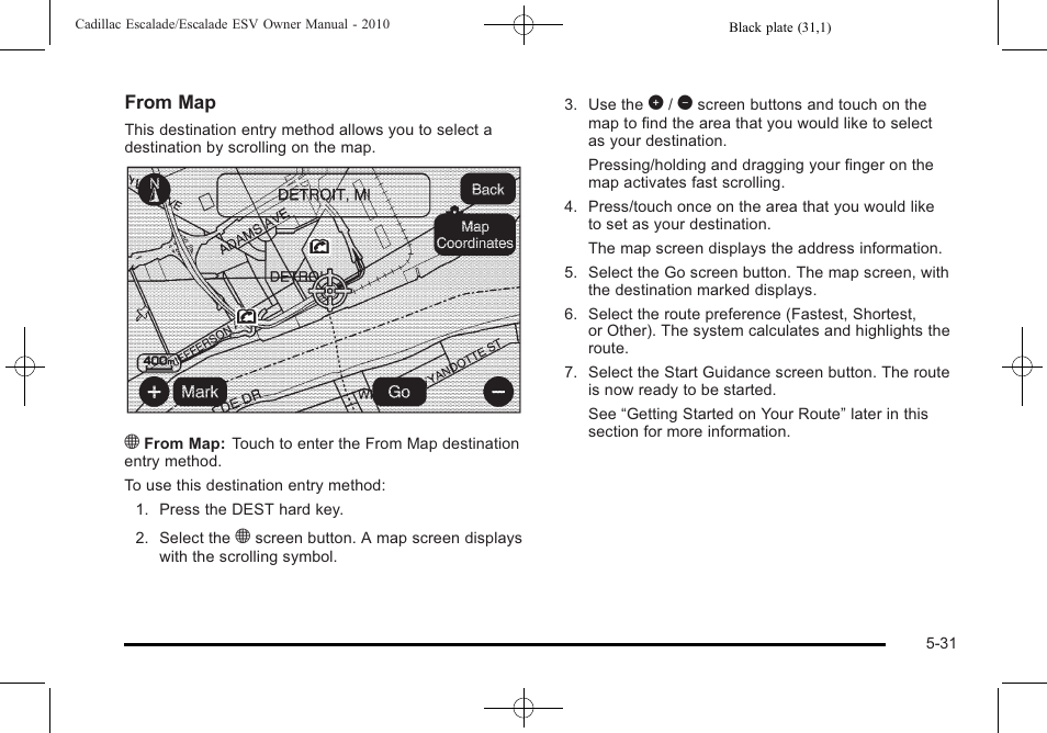 Cadillac 2010 Escalade User Manual | Page 333 / 620