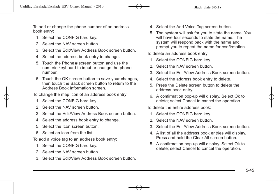 Cadillac 2010 Escalade User Manual | Page 347 / 620
