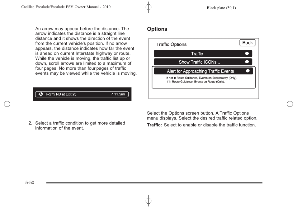 Cadillac 2010 Escalade User Manual | Page 352 / 620