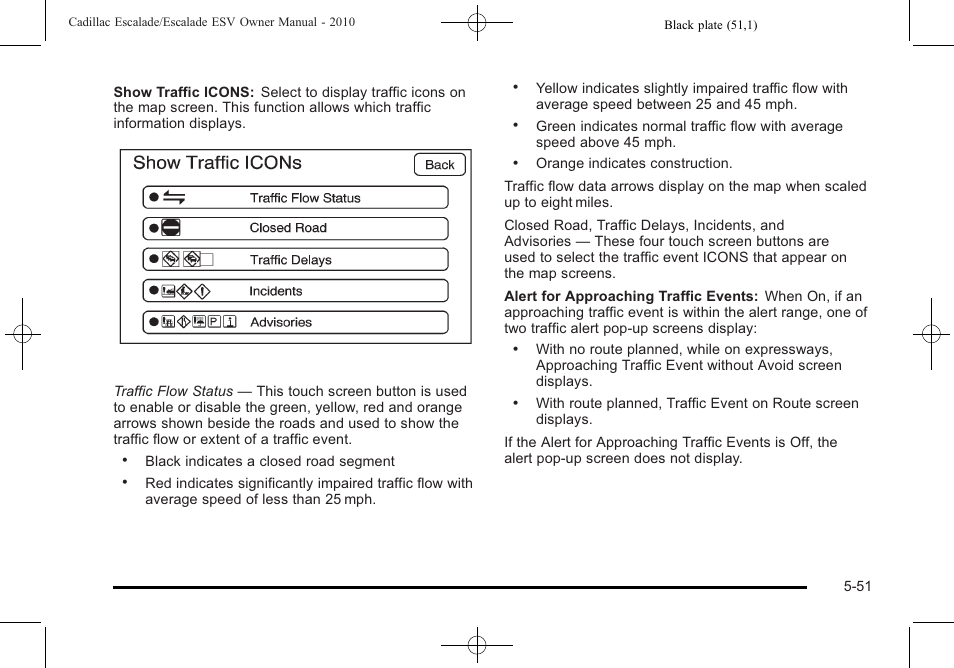 Cadillac 2010 Escalade User Manual | Page 353 / 620