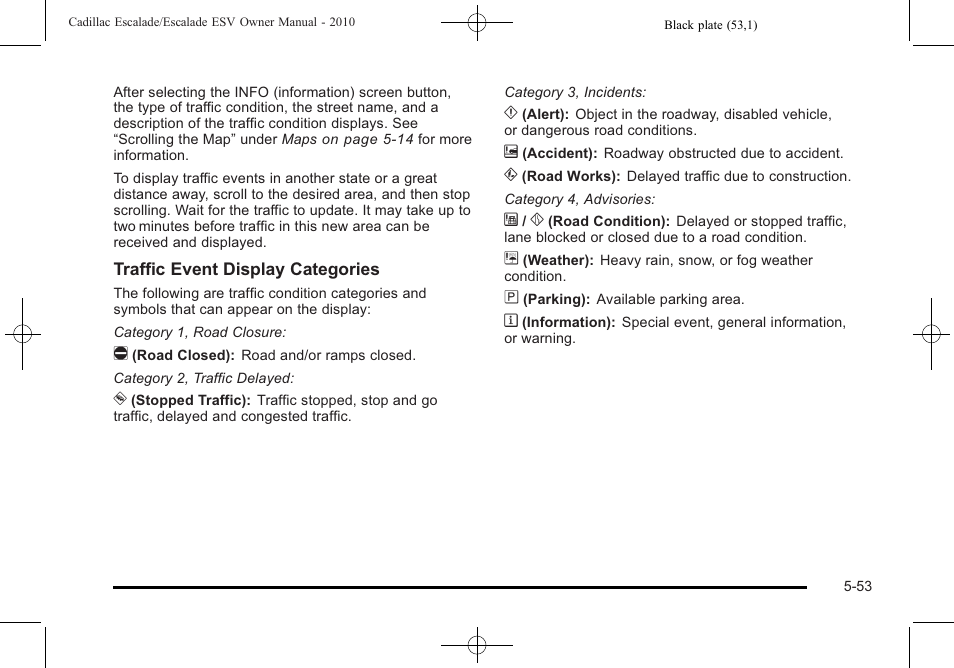 Cadillac 2010 Escalade User Manual | Page 355 / 620