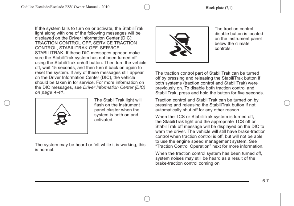 Cadillac 2010 Escalade User Manual | Page 399 / 620