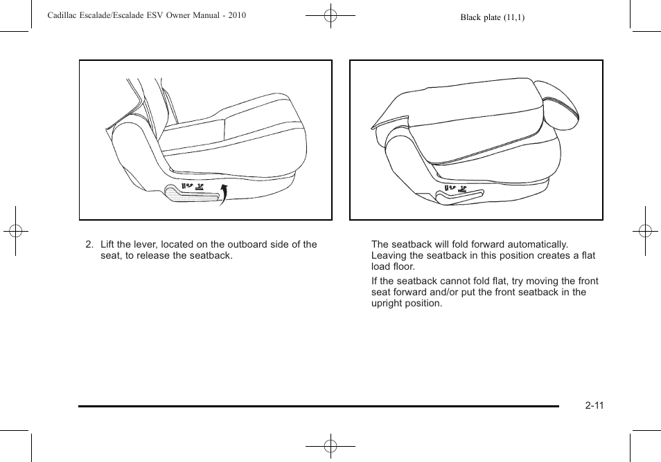 Cadillac 2010 Escalade User Manual | Page 43 / 620