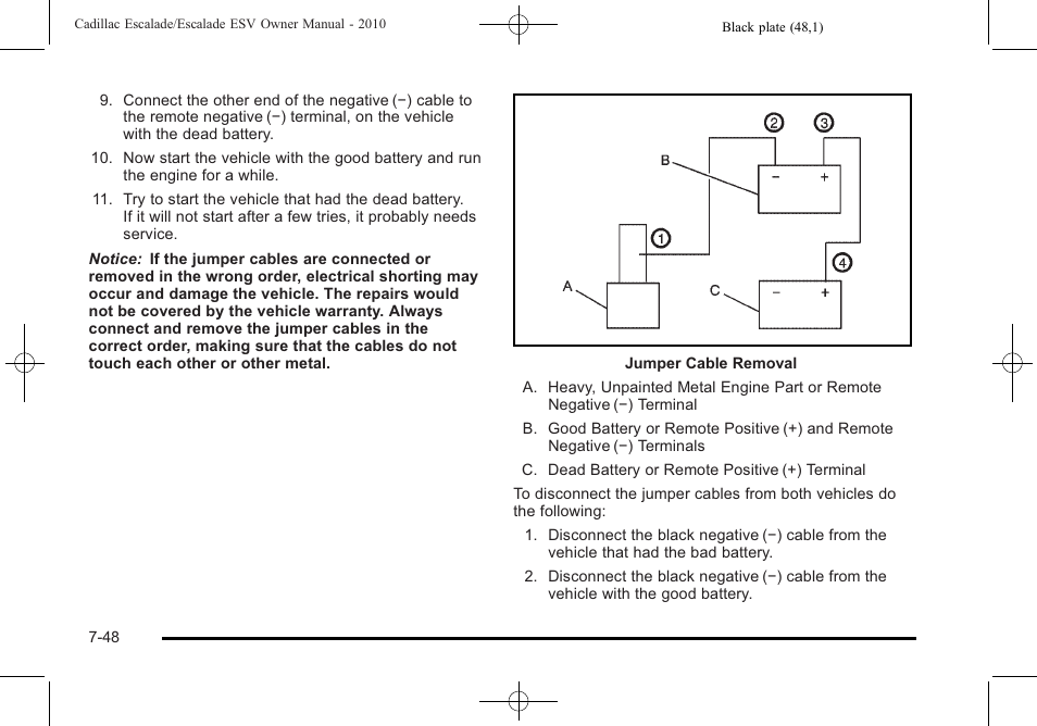 Cadillac 2010 Escalade User Manual | Page 496 / 620