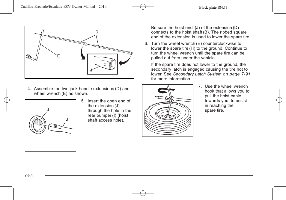 Cadillac 2010 Escalade User Manual | Page 532 / 620