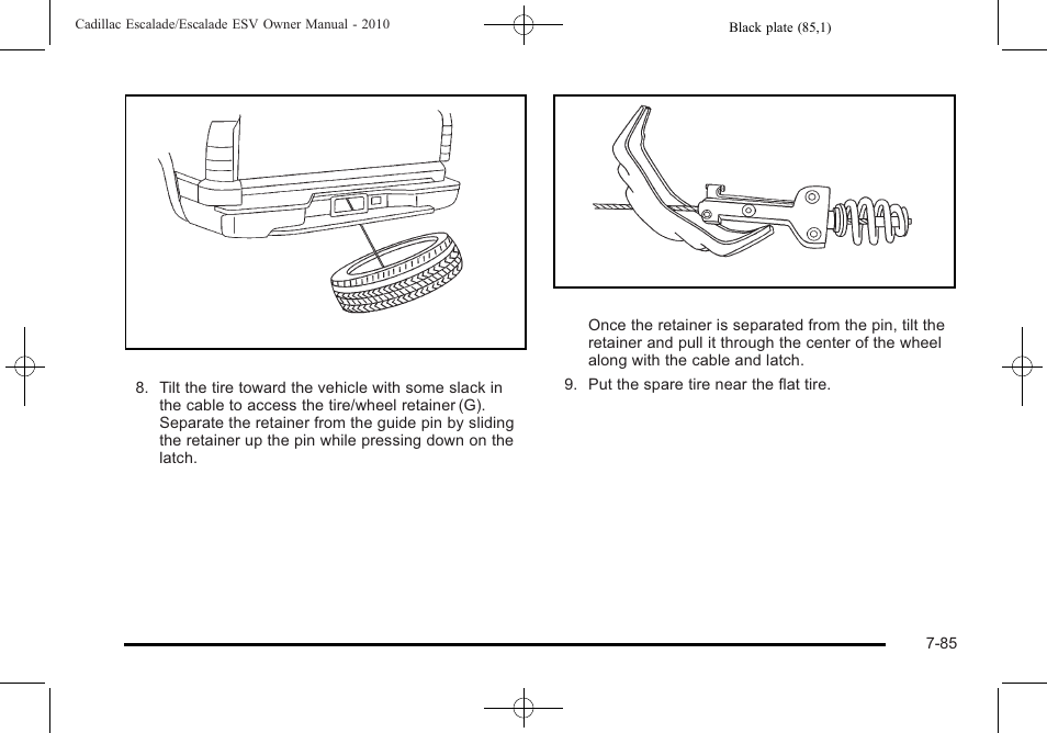 Cadillac 2010 Escalade User Manual | Page 533 / 620