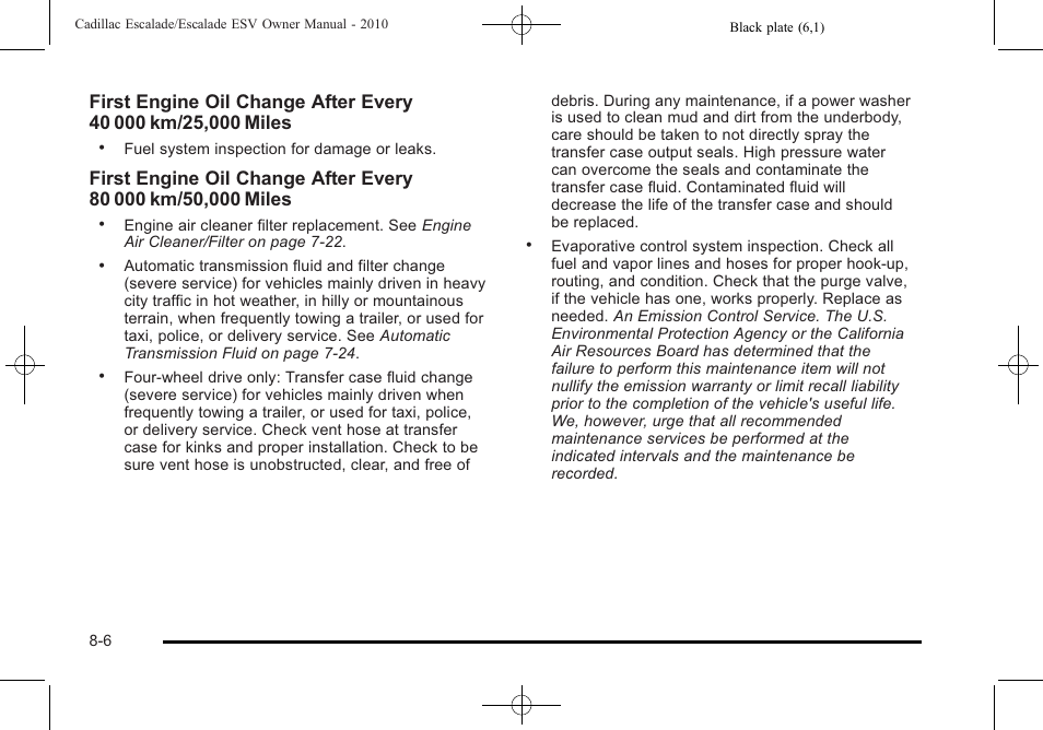 Cadillac 2010 Escalade User Manual | Page 572 / 620