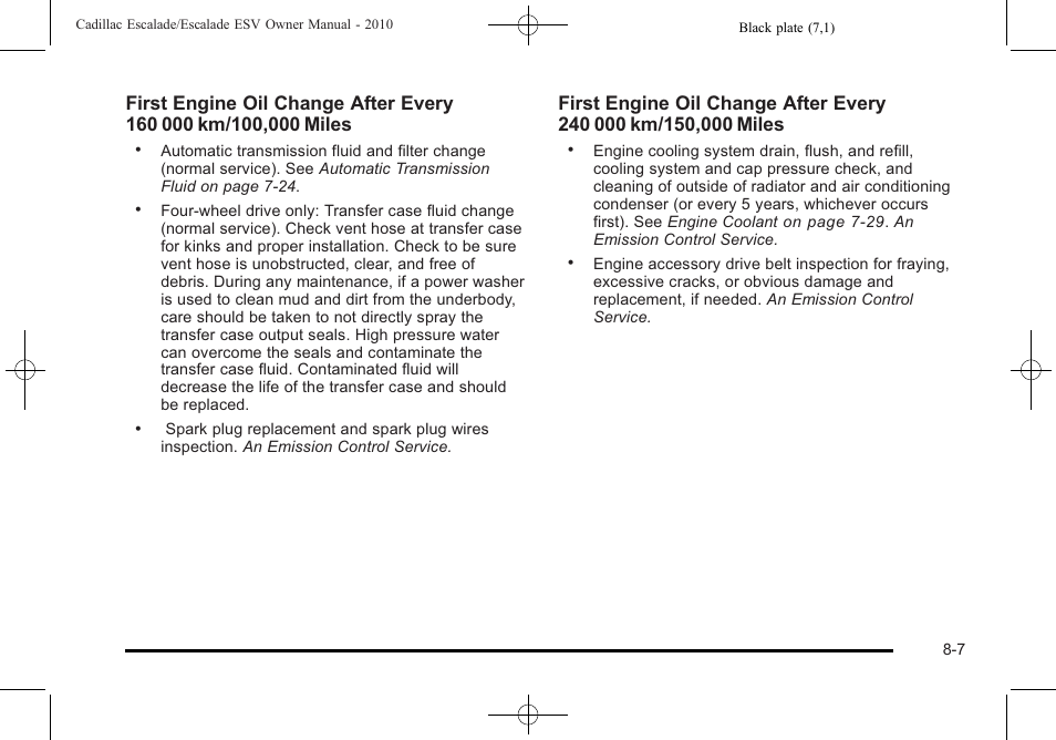 Cadillac 2010 Escalade User Manual | Page 573 / 620