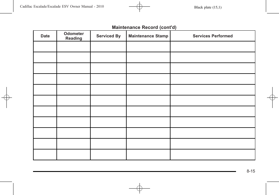 Cadillac 2010 Escalade User Manual | Page 581 / 620