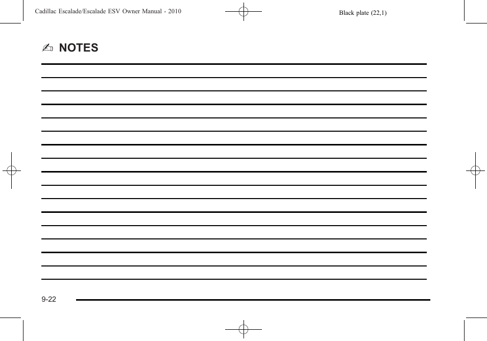 Cadillac 2010 Escalade User Manual | Page 604 / 620