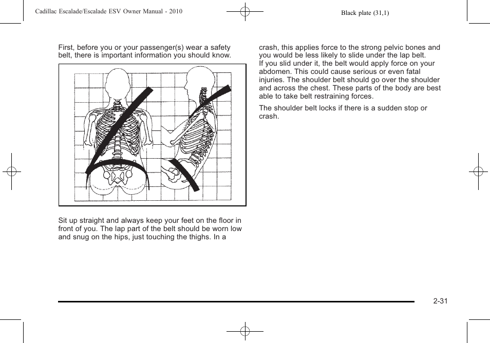 Cadillac 2010 Escalade User Manual | Page 63 / 620