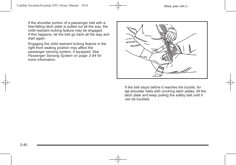 Cadillac 2010 Escalade User Manual | Page 72 / 620