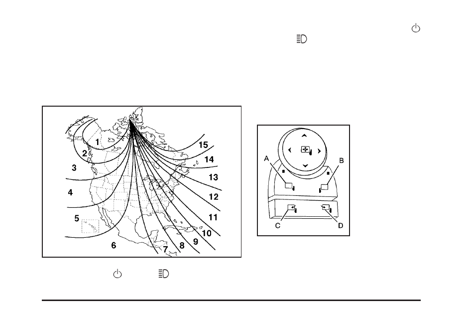 Outside power foldaway mirrors, Outside power foldaway mirrors -37, Compass variance | Cadillac 2010 DTS User Manual | Page 145 / 480