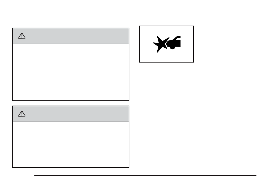 Warning | Cadillac 2010 DTS User Manual | Page 174 / 480