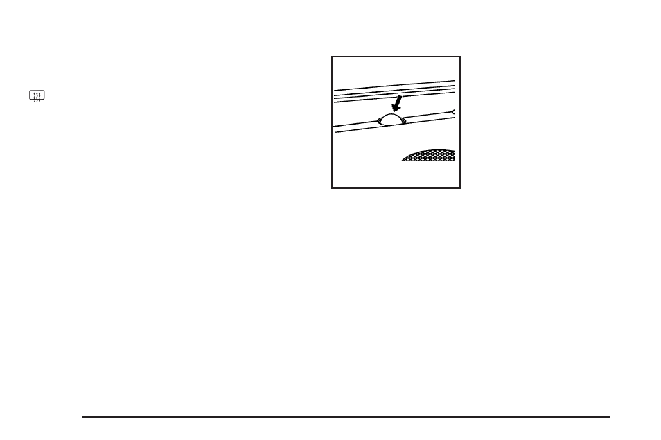 Rear window defogger, Sensors | Cadillac 2010 DTS User Manual | Page 206 / 480