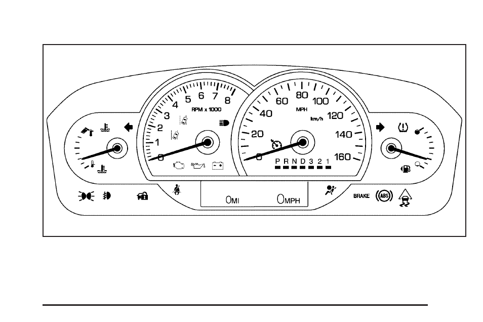 Instrument panel cluster, Instrument panel cluster -47 | Cadillac 2010 DTS User Manual | Page 213 / 480