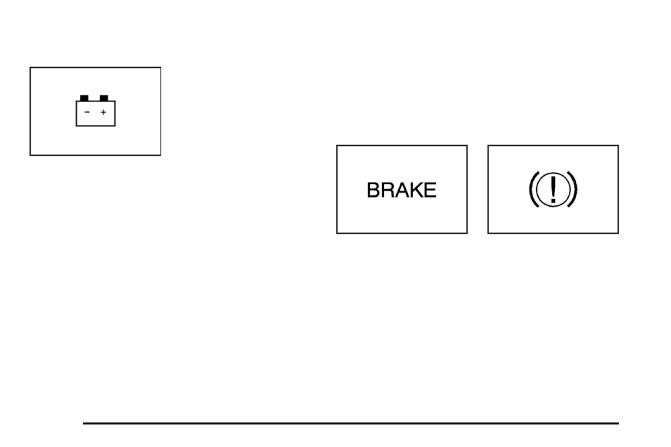 Charging system light, Brake system warning light | Cadillac 2010 DTS User Manual | Page 218 / 480