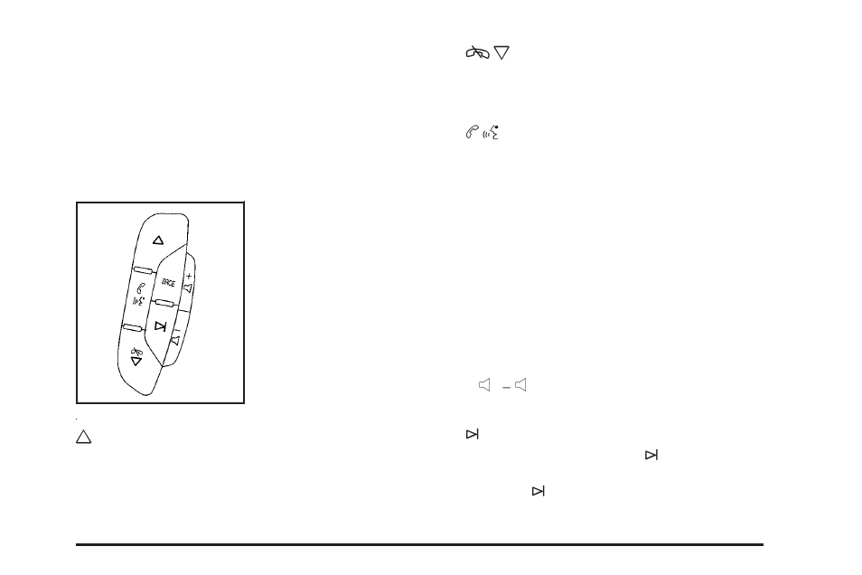 Theft-deterrent feature, Audio steering wheel controls | Cadillac 2010 DTS User Manual | Page 285 / 480