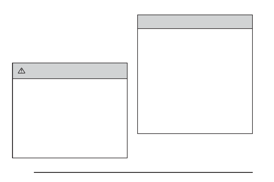 Warning | Cadillac 2010 DTS User Manual | Page 304 / 480