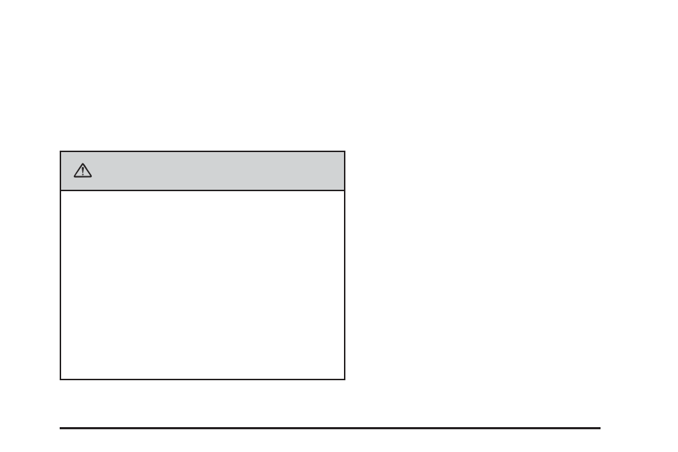 Warning | Cadillac 2010 DTS User Manual | Page 311 / 480