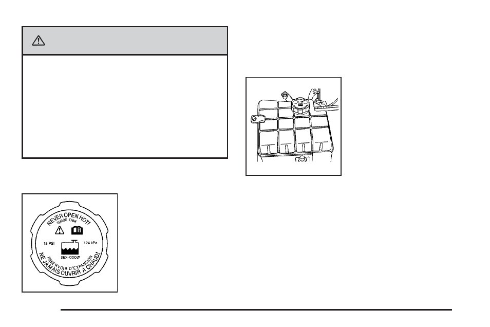 Warning | Cadillac 2010 DTS User Manual | Page 346 / 480