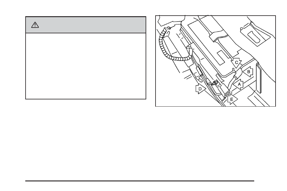 Warning | Cadillac 2010 DTS User Manual | Page 355 / 480