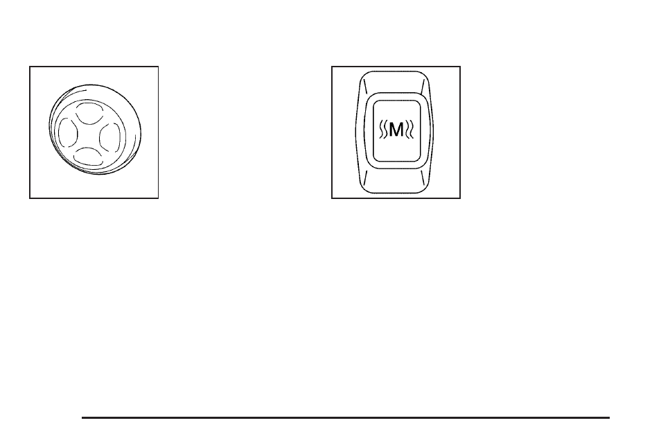 Power lumbar, Massaging lumbar, Power lumbar -4 massaging lumbar -4 | Cadillac 2010 DTS User Manual | Page 36 / 480