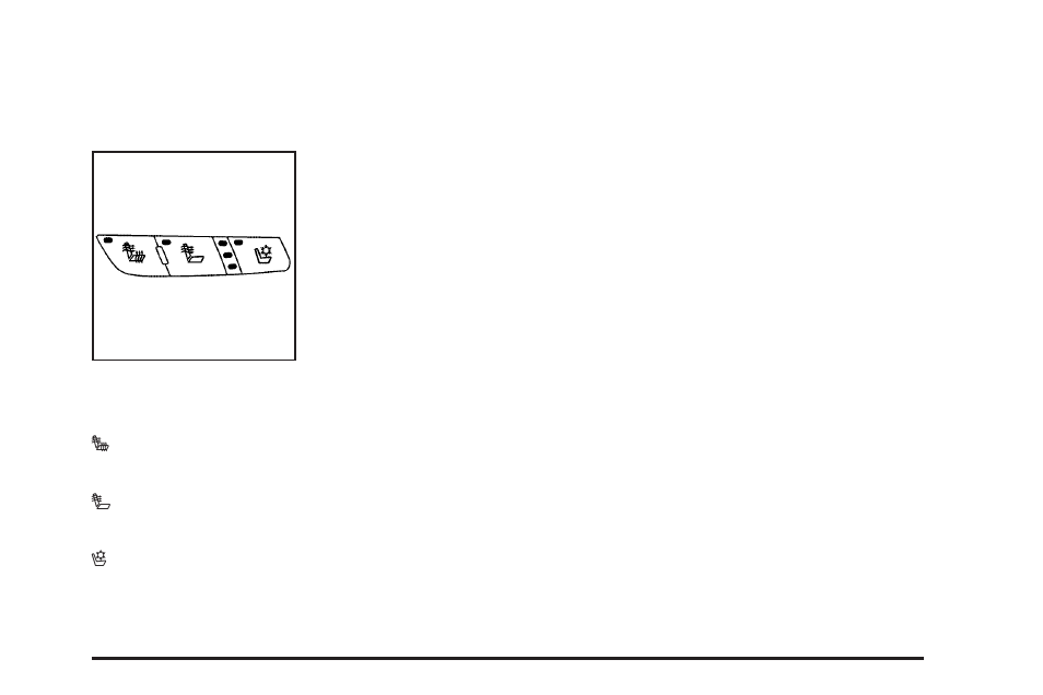 Heated and ventilated seats, Heated and ventilated seats -5 | Cadillac 2010 DTS User Manual | Page 37 / 480