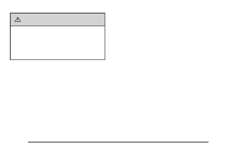 Warning | Cadillac 2010 DTS User Manual | Page 392 / 480