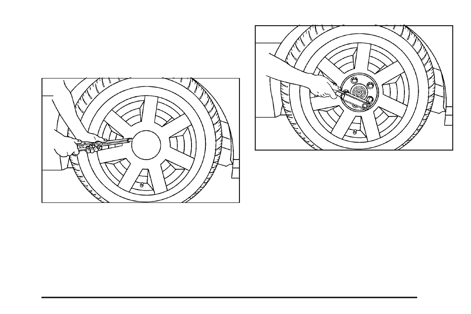 Removing the flat tire and installing the, Spare tire -83 | Cadillac 2010 DTS User Manual | Page 403 / 480