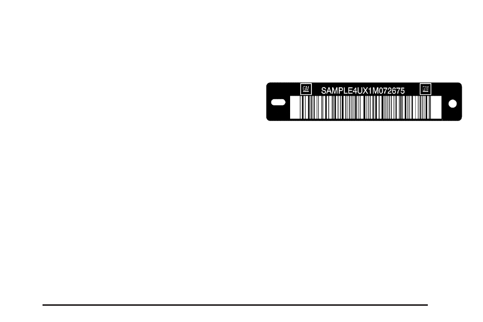 Chemical paint spotting, Vehicle identification, Vehicle identification number (vin) | Chemical paint spotting -99, Vehicle identification -99, Vehicle identification number (vin) -99 | Cadillac 2010 DTS User Manual | Page 419 / 480