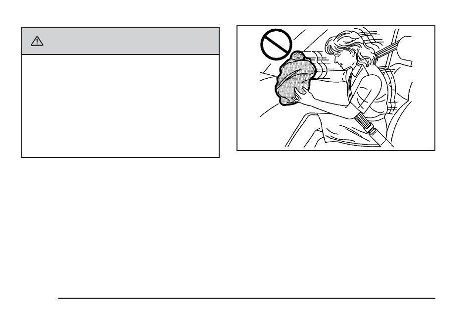 Warning | Cadillac 2010 DTS User Manual | Page 70 / 480