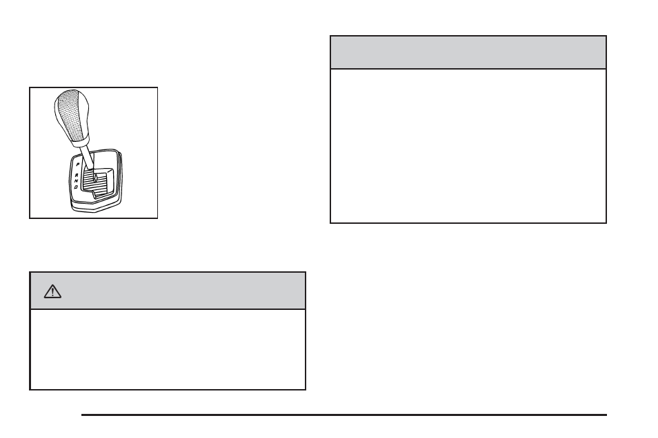 Automatic transmission operation, Automatic transmission operation -30, Caution | Cadillac 2008 SRX User Manual | Page 108 / 448