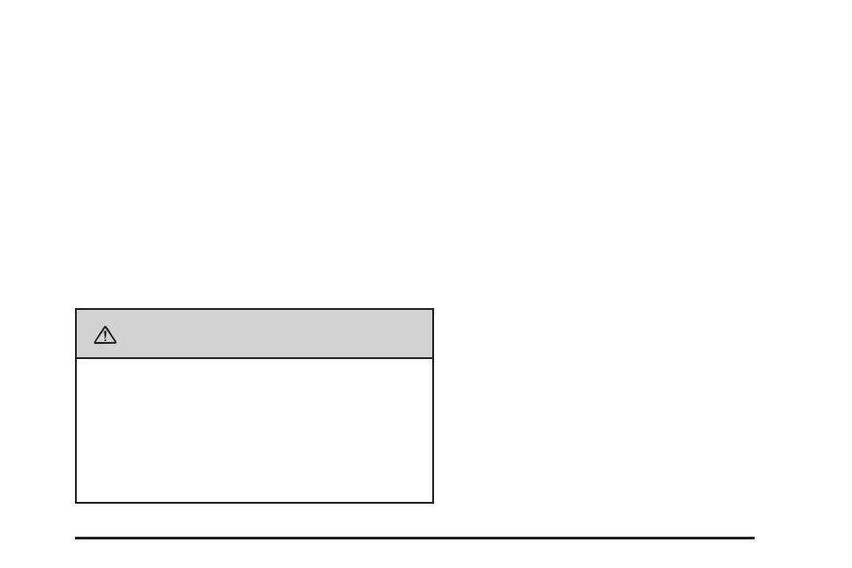 Caution | Cadillac 2008 SRX User Manual | Page 109 / 448