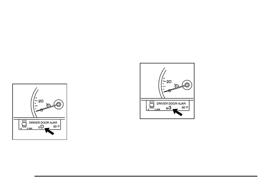 Driver shift control (dsc) | Cadillac 2008 SRX User Manual | Page 110 / 448