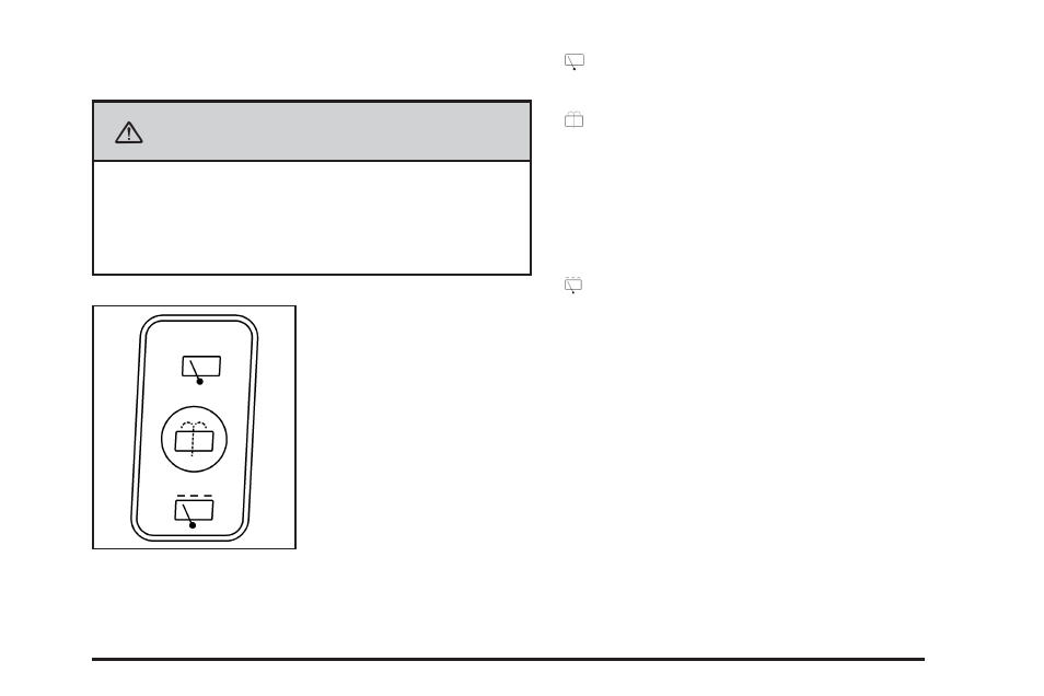 Rear window wiper/washer, Rear window wiper/washer -11, Caution | Cadillac 2008 SRX User Manual | Page 151 / 448