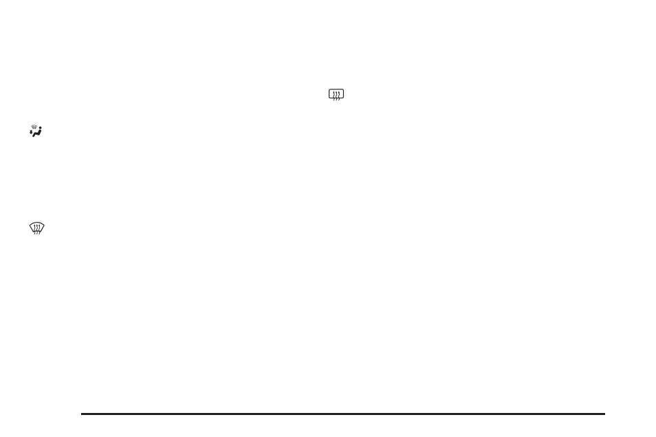 Defogging and defrosting, Rear window defogger | Cadillac 2008 SRX User Manual | Page 168 / 448