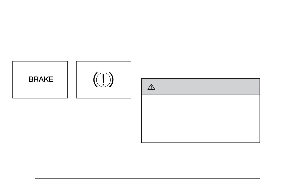 Brake system warning light, Brake system warning light -38, Caution | Cadillac 2008 SRX User Manual | Page 178 / 448