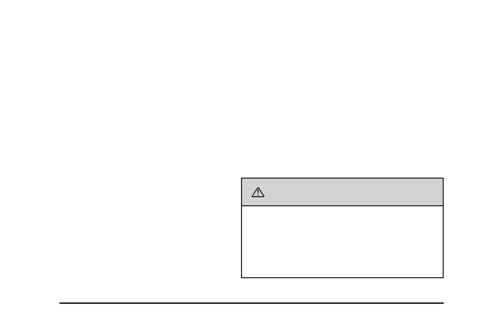 Caution | Cadillac 2008 SRX User Manual | Page 248 / 448