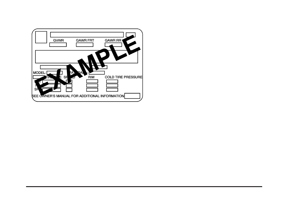 Certification/tire label | Cadillac 2008 SRX User Manual | Page 271 / 448