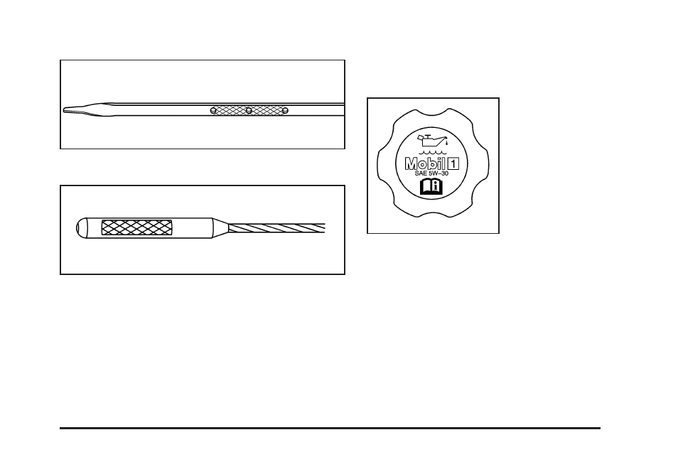 When to add engine oil | Cadillac 2008 SRX User Manual | Page 301 / 448