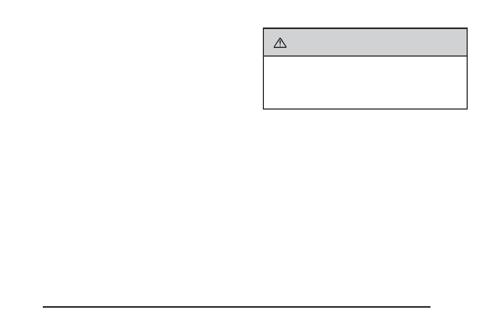 Caution | Cadillac 2008 SRX User Manual | Page 321 / 448