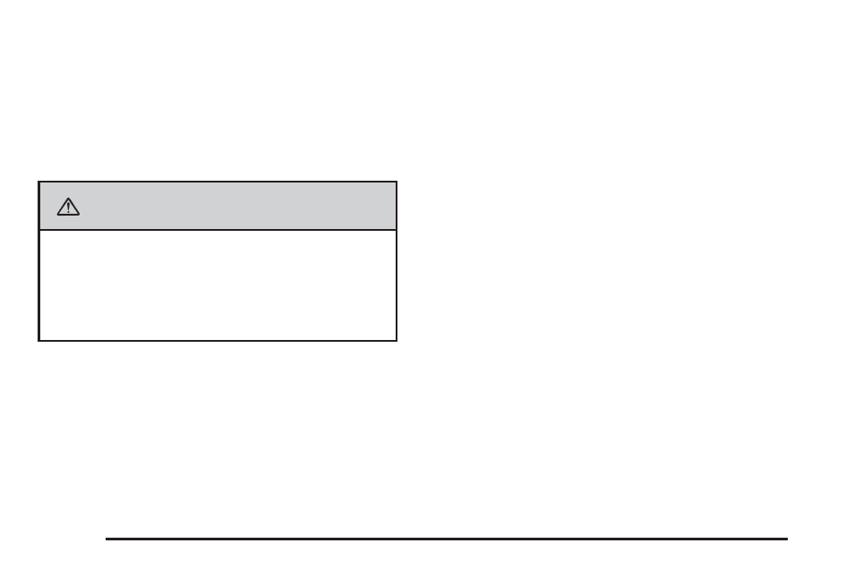 Caution | Cadillac 2008 SRX User Manual | Page 322 / 448