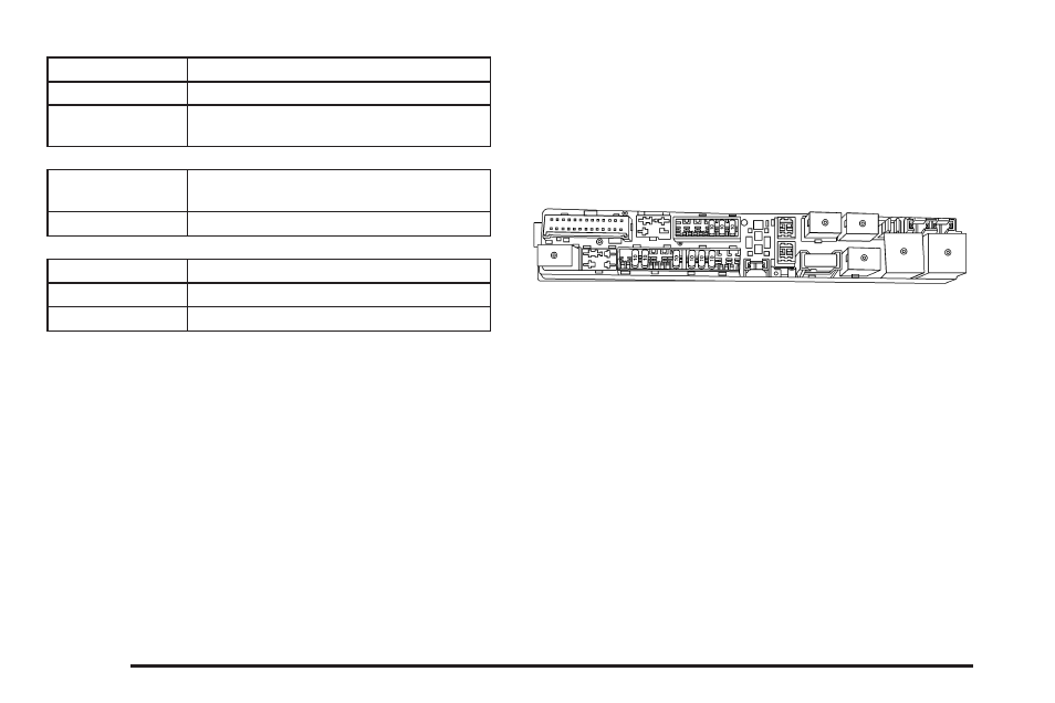 Rear underseat fuse block (right side), Rear underseat fuse block (right side) -108 | Cadillac 2008 SRX User Manual | Page 392 / 448