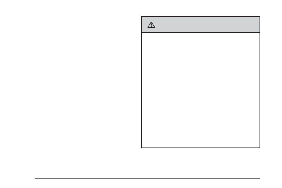 Caution | Cadillac 2008 SRX User Manual | Page 70 / 448