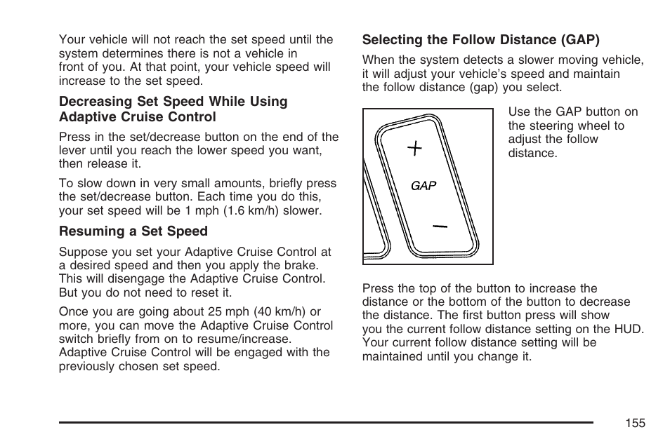 Cadillac 2007 XLR User Manual | Page 155 / 512