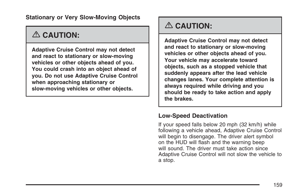 Cadillac 2007 XLR User Manual | Page 159 / 512