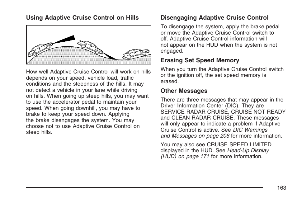 Cadillac 2007 XLR User Manual | Page 163 / 512